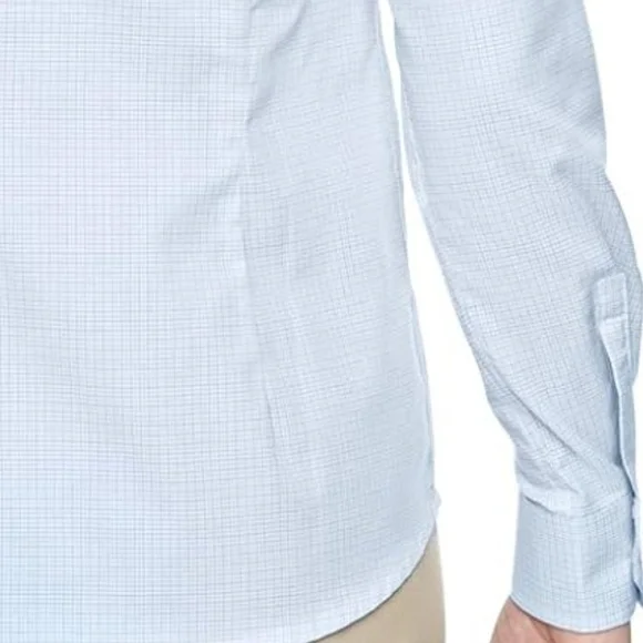 Classic Light Blue Women's Button-Down Shirt - Picture 3 of 4